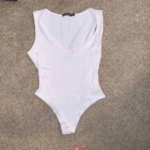 Cute white bodysuit